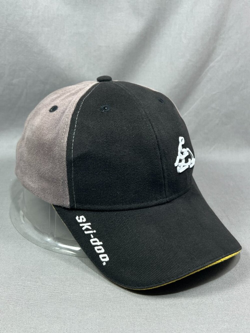 Ski Doo Bombardier BRP Strapback Hat Black Snowmobile Adjustable Outdoor Cap